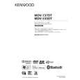 KENWOOD MDV-535DT Owner's Manual cover photo