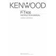 KENWOOD P-T400 Owner's Manual cover photo