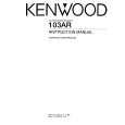 KENWOOD 103AR Owner's Manual cover photo