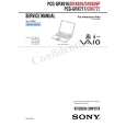 SONY PCGGRX616 Service Manual cover photo
