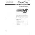 KENWOOD TM-401A Owner's Manual cover photo