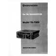 KENWOOD TR-7800 Owner's Manual cover photo