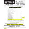 HITACHI 42HDT50 Service Manual cover photo