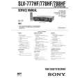 SONY SLV777HF Service Manual cover photo