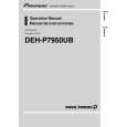 PIONEER DEH-P7950UB/XN/ES Owner's Manual cover photo