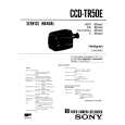 SONY CCDTR50E Service Manual cover photo