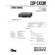 SONY CDPC433M Service Manual cover photo