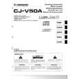 PIONEER CJV50 Owner's Manual cover photo