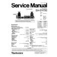 TECHNICS SAEH750 Service Manual cover photo