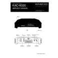 KENWOOD KAC8020 Service Manual cover photo