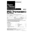 PIONEER PD7010 Service Manual cover photo