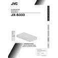 JVC JX-S333-J Owner's Manual cover photo