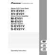 PIONEER XV-EV21/ZBDXJ Owner's Manual cover photo