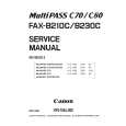 CANON FAXB210 Service Manual cover photo