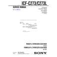 SONY ICFC273 Service Manual cover photo