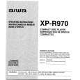 AIWA XPR970 Owner's Manual cover photo