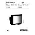 SONY KV25X3D Service Manual cover photo