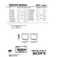 SONY KV27V35 Service Manual cover photo