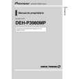 PIONEER DEH-P3980MP/XF/BR Owner's Manual cover photo