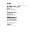 SONY BKM101C Owner's Manual cover photo