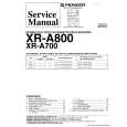 PIONEER XRA700 Service Manual cover photo