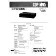 SONY CDPM95 Service Manual cover photo