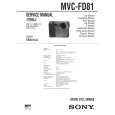 SONY MVCFD81 Service Manual cover photo