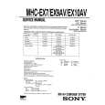 SONY MHCEX7 Service Manual cover photo