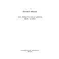 MITSUBISHI XC3725C Service Manual cover photo