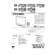 SONY KV29V15TR Service Manual cover photo
