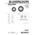 SONY XSLD107P5 Service Manual cover photo
