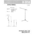 SONY B305B Service Manual cover photo