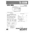 SONY TA808M Service Manual cover photo