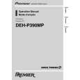 PIONEER DEH-P390MP/XU/UC Owner's Manual cover photo
