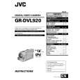JVC GR-DVL920U Owner's Manual cover photo