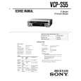 SONY VCP-S55 Service Manual cover photo