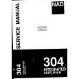 NAD 304 Service Manual cover photo