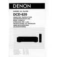 DENON DCD-620 Owner's Manual cover photo