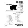 SONY CCDTR805E Service Manual cover photo