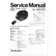 TECHNICS SLXP570C Service Manual cover photo