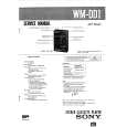 SONY WMDDI Service Manual cover photo