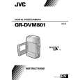 JVC GR-DVM801EG(S) Owner's Manual cover photo