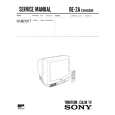 SONY KVM2101T Service Manual cover photo