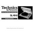 TECHNICS SL-1610MK2 Owner's Manual cover photo