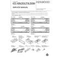 KENWOOD KDCX959 Service Manual cover photo