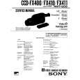 SONY CCDFX400 Service Manual cover photo