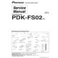 PIONEER PDK-FS02 Service Manual cover photo