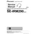 PIONEER SE-IRM290/XZ/E5 Service Manual cover photo