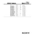 SONY KV20FE12 Service Manual cover photo