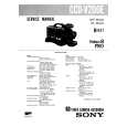 SONY CCDV200E Service Manual cover photo
